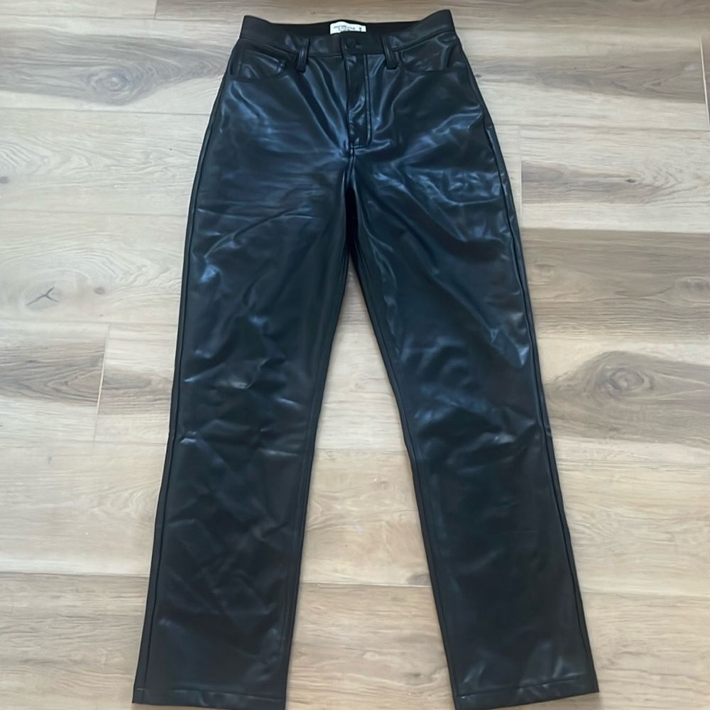 Abercrombie & Fitch Leather Pants